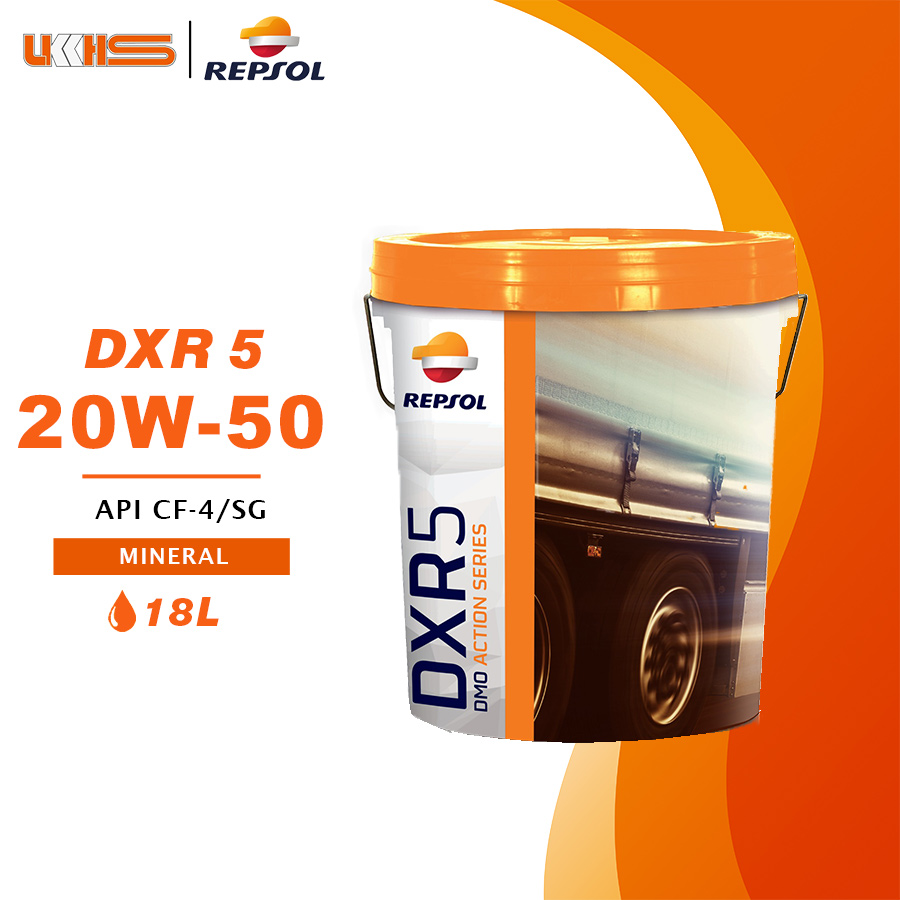 REPSOL DXR 5 20W-50 API CF-4/SG 18L/209L